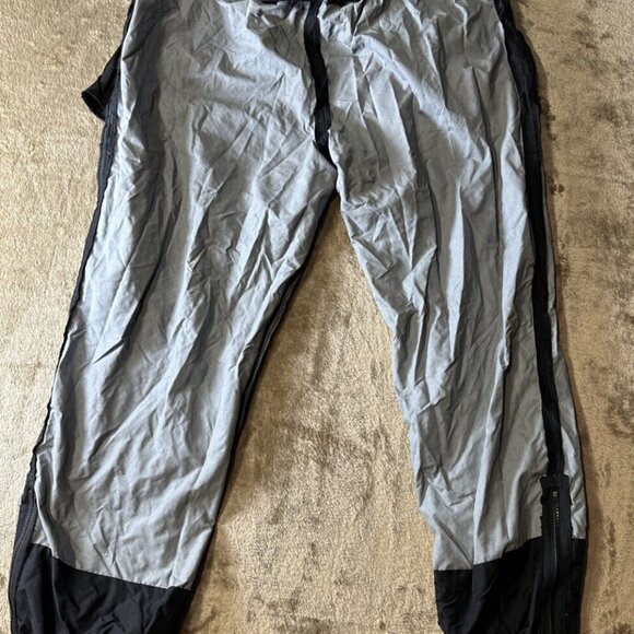 Ski Pants Sport Essentials Size Medium Black Layered Zip Ankle Snow Unisex - Picture 14 of 16